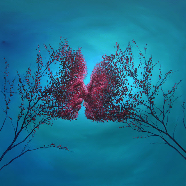 kissing trees